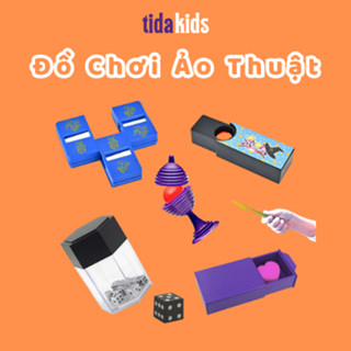 Combo Đạo Cụ Đồ Chơi Ảo Thuật Nhiều Trò Ảo Thuật, Đồ Chơi Trí Tuệ, Quà Tặng Cho Bé TiDa Kids Shop