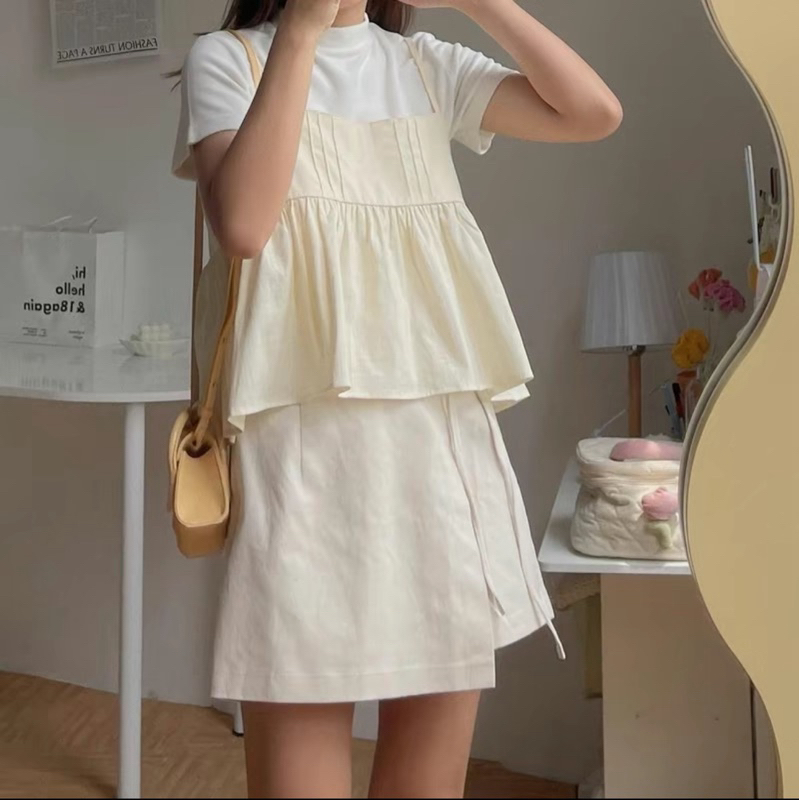 Pass Váy quần kaki đắp tà Lyn - Eighteen again size S