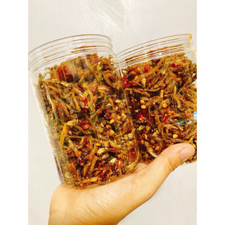 Cá Cơm Chiên Tỏi Ớt Cực Ngon 250g