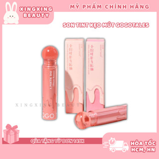 Son tint kẹo mút GOGO TALES 3.5gr son bóng lâu trôi mêm môi căng mọng hiệu ứng tráng gương XINGXINGBEAUTY