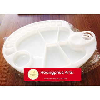 Palet pha màu nước 25 lỗ oval