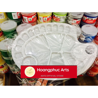 Palet pha màu nước 25 lỗ oval