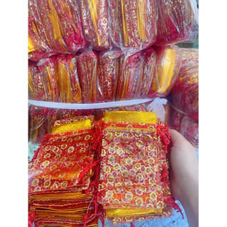 Combo 100 túi Lộc gạo muối ,túi đựng trang sức