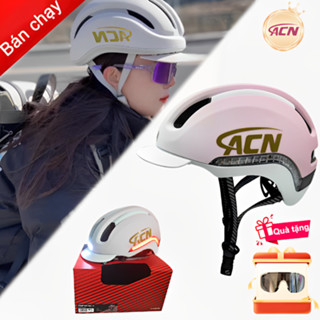 Mũ bảo hiểm xe đạp chính hãng ACN unisex chất lượng cao đạt tiêu chuẩn Châu Âu/Mỹ