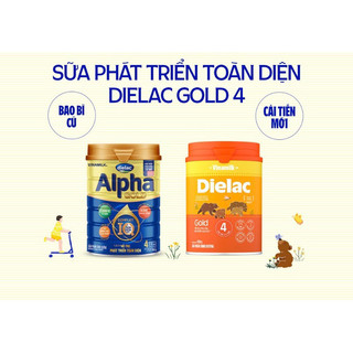 Sữa bột Dielac Alpha Gold 4 850g