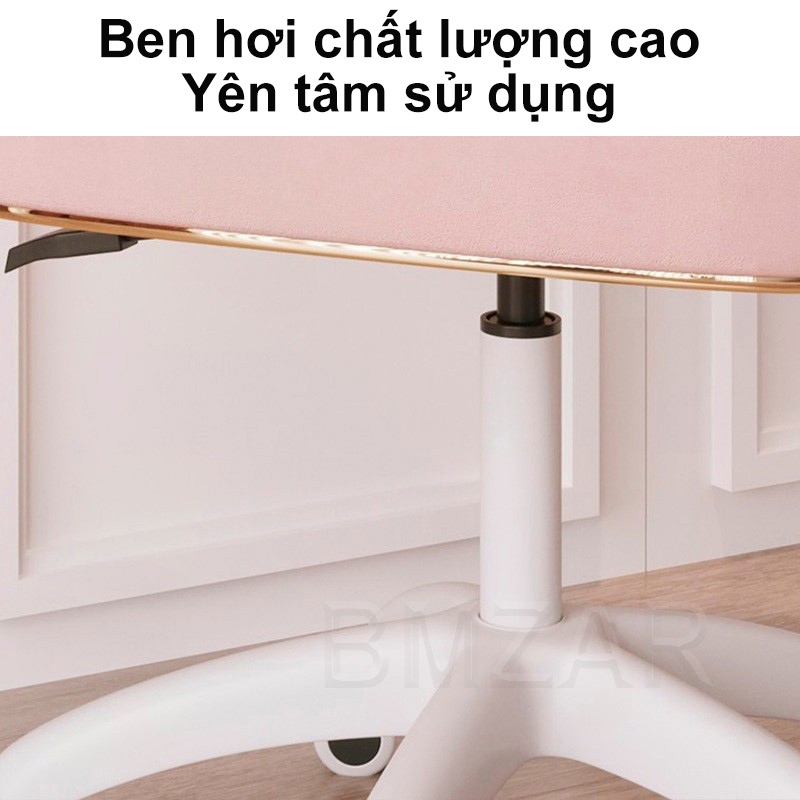 Bmzar Ghế máy tính có thể điều chỉnh, ghế văn phòng thoải mái, ghế trang điểm phòng ngủ, xoay 360 độ | BigBuy360 - bigbuy360.vn
