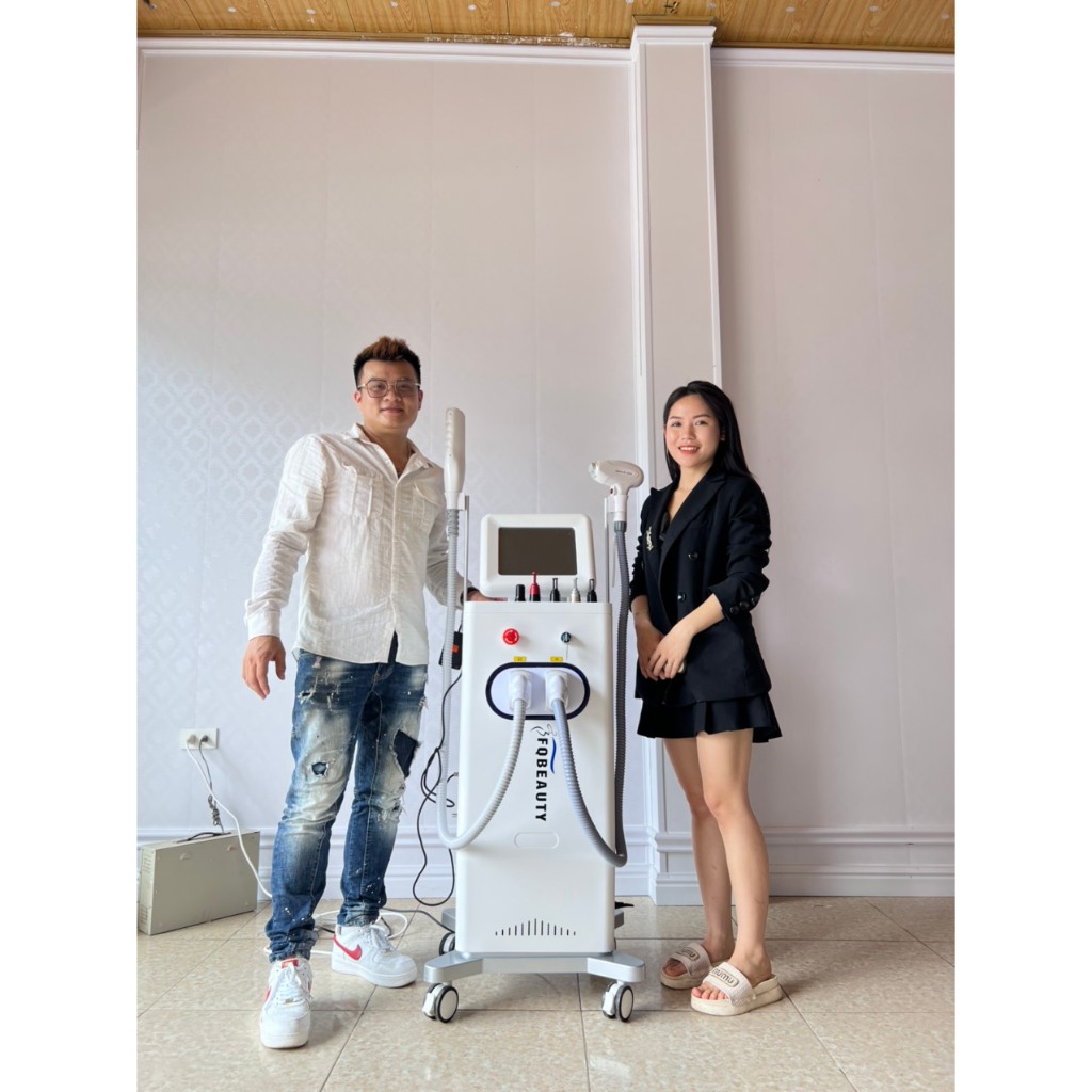 Máy triệt lông Diode 808 và xóa xăm FqBeauty FQ808G