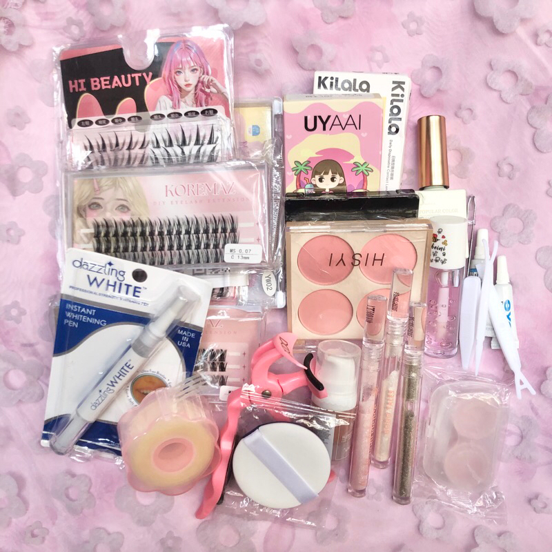 Mỹ phẩm son kem son bóng flortte colorgram chưa dùng thanh lý pass