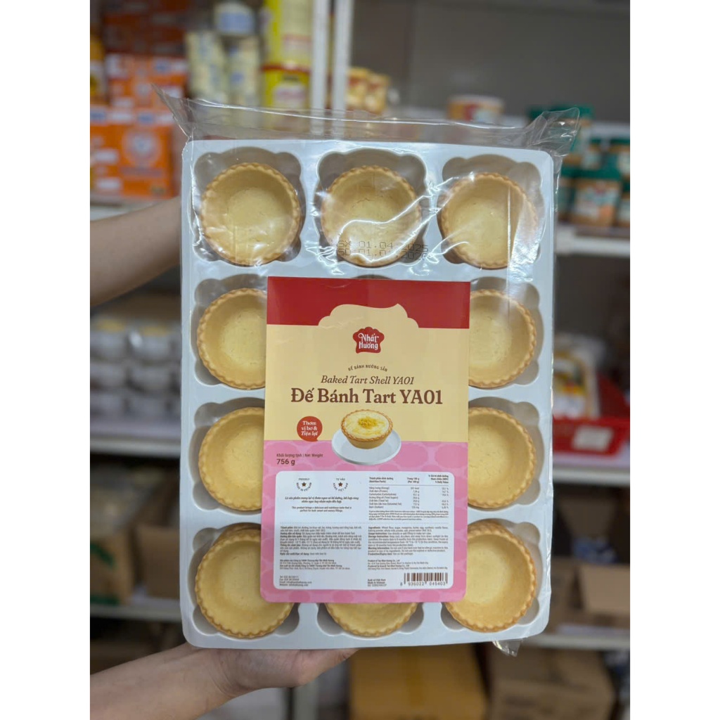 Đế bánh tart YA01 ( Chuyên làm bánh tart trái cây)