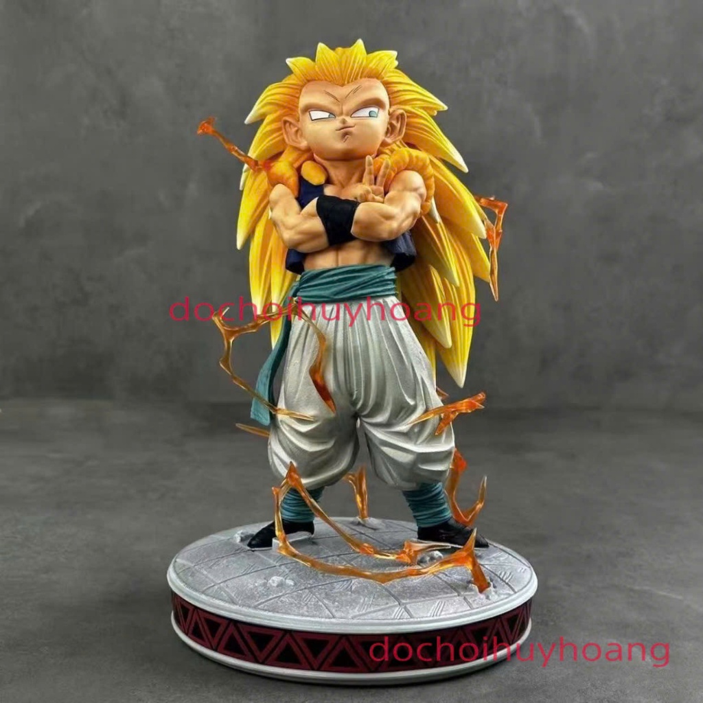 Mô hình Tượng Nhân Vật Gotenks ssj3 Dragon Ball 26cm