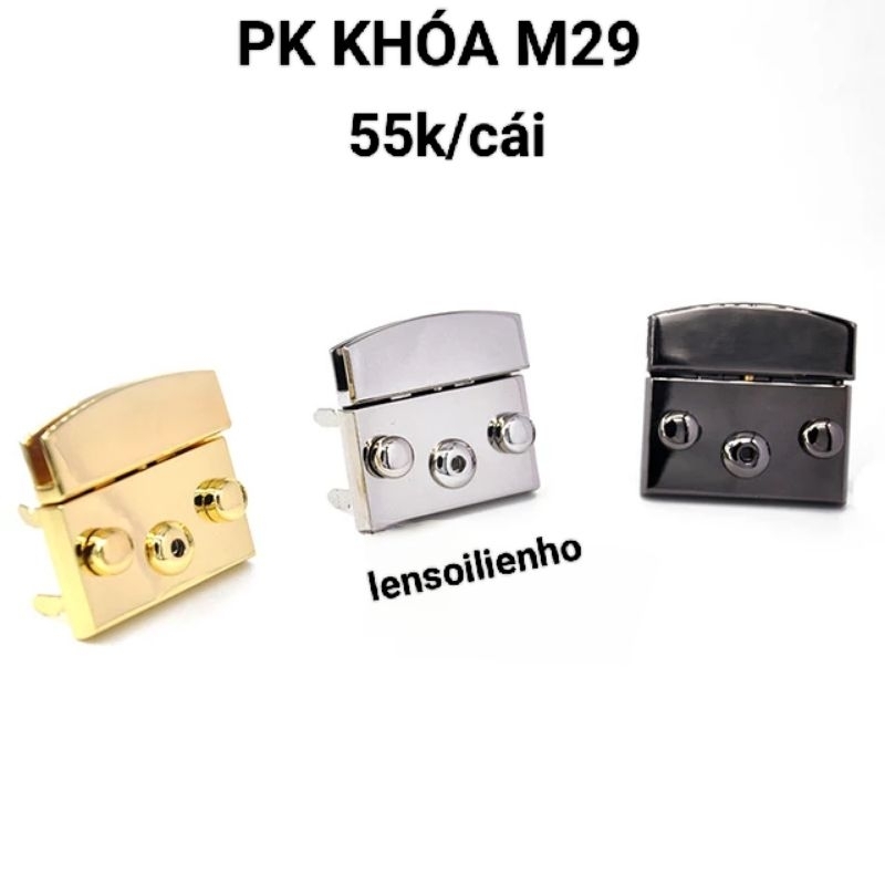 phụ kiện khóa M29 túi xách