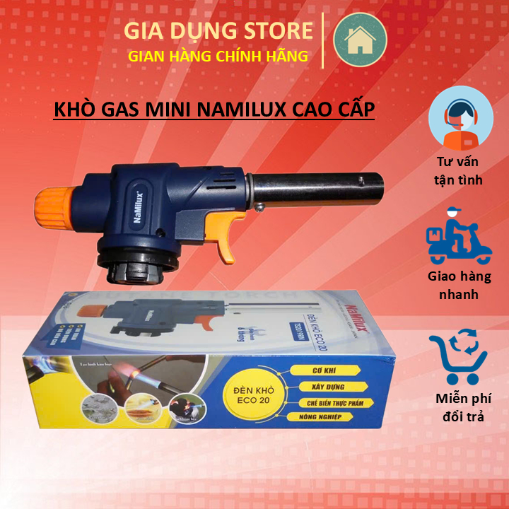 Đèn Khò Gas Namilux NA-192 Chính Hãng (Khò Gas Mini Dành Cho Lon Gas)