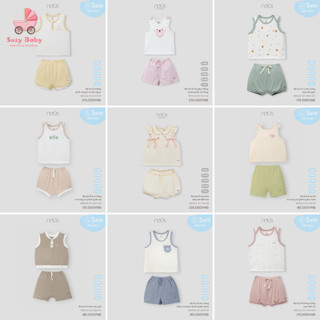 BỘ BA LỖ NOUS NHIỀU MÀU CHẤT MỀM MỊN, THOÁNG MÁT CHO BÉ  6m 9m 12m 18m 2y