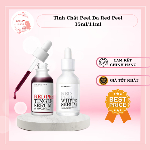 Tinh Chất Peel Da Red Peel Tingle Serum / Red Peel White Serum 35ml/11ml, Sarlly Cosmetic