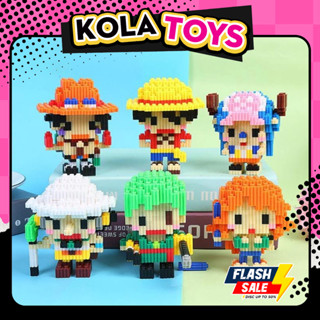  Mô hình One Piece lắp ráp 3D mini luffy zoro naruto ace nami brook usopp sanji lắp ráp xếp hình anime nhỏ giá rẻ KoLa 
