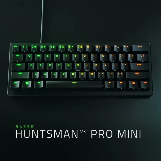 [New, Original] Bàn phím Razer Huntsman V3 Pro Mini - 60% Analog Optical Esports Keyboard