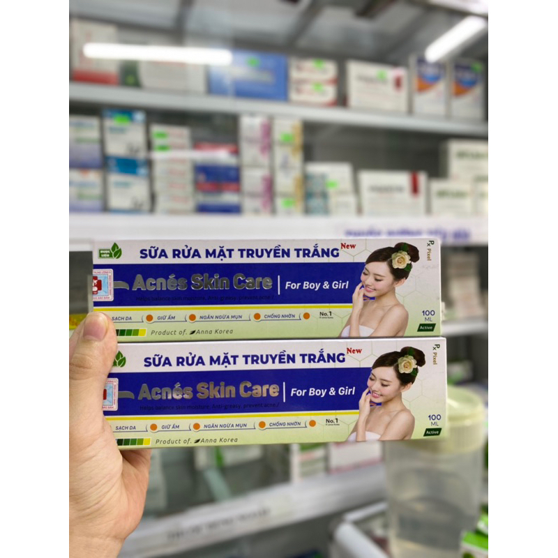 ✅Sữa Rửa Mặt Acnes Skin Care For Boy & Girl - 100ml