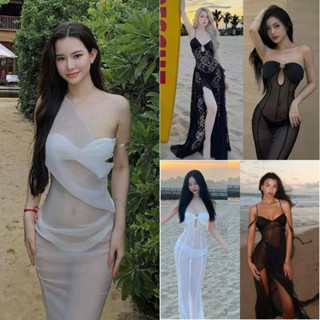 Áo choàng đi biển Khăn quấn bikini Áo khoác ngoài đồ bơi nữ kín đáo S34