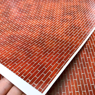 Giấy tường gạch mô hình