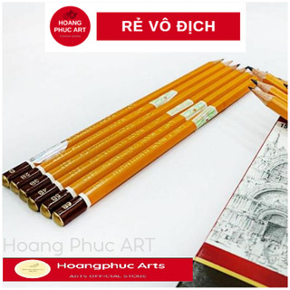 Bút chì tiệp vẽ phác thảo từ HB đến 8B chính hãng