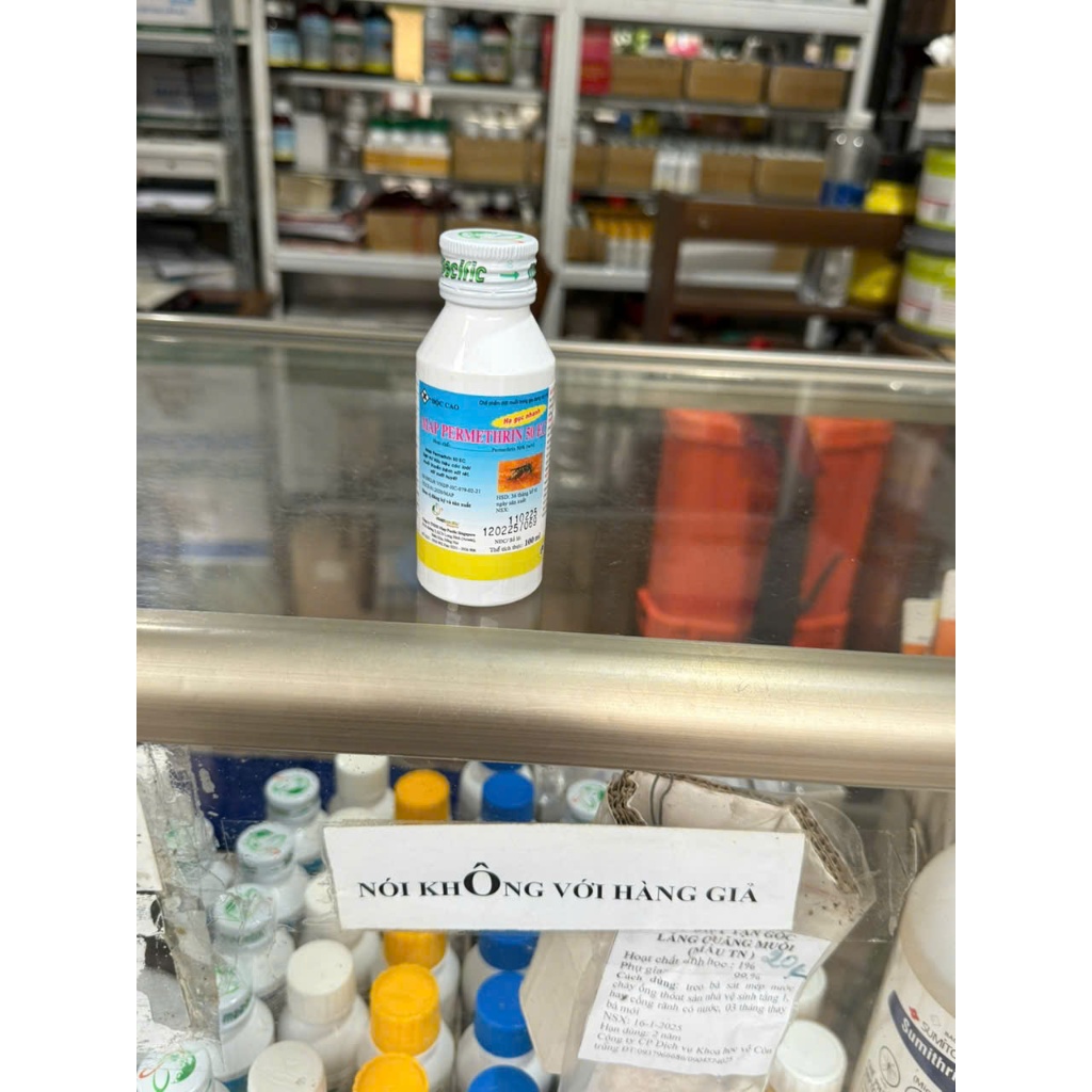 Thuốc diệt muỗi Permethrin 50 EC 100ml