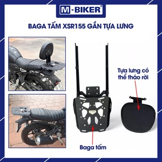 Baga Yamaha XSR155 dạng tấm - dạng ống uốn gắn được thùng sau