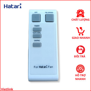 Điều khiển quạt Hatari - Remote quạt Hatari thay thế.
