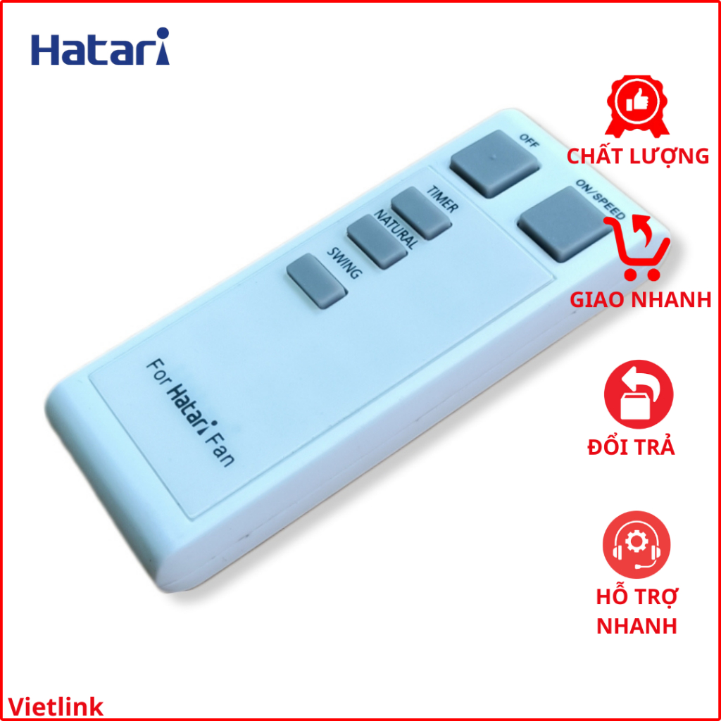 Điều khiển quạt Hatari - Remote quạt Hatari thay thế.