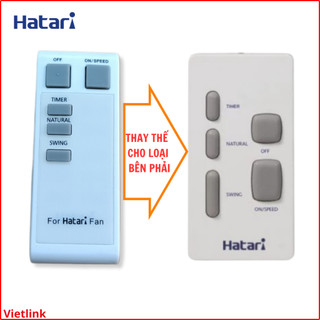 Điều khiển quạt Hatari - Remote quạt Hatari thay thế.