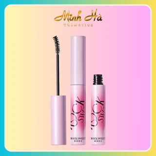 Mascara chân mày Rock Sweet 5g lên màu tự nhiên định hình lông mày rõ nét