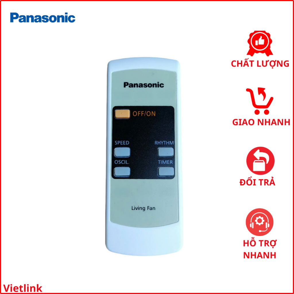 Remote, điều khiển quạt đứng Panasonic F- 409K va quạt treo F-409MH