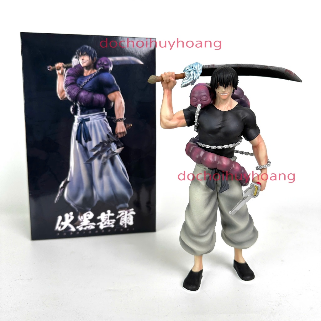 Mô hình Tượng Nhân Vật Toji Fushiguro chú thuật hồi chiến jujutsu kaisen 21cm