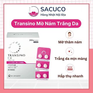 [Hàng chính hãng] Viên uống Transino  mờ nám, trắng da Nhật Bản Hộp 60 viên