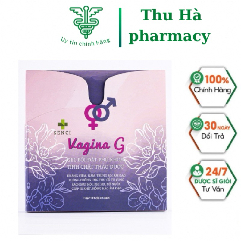GEN BÔI ĐẶT PHỤ KHOA TINH CHẤT THẢO DƯỢC ( SENCI VAGINA G)