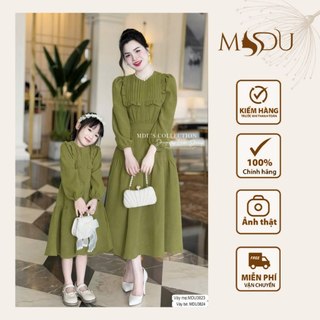 Váy Tuyết Nhung MDU3823 MDU3824 Với Thiết Kế Xòe Nhẹ Nhàng Từ MDU K51-D1-3