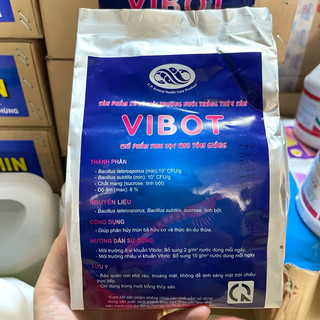 VIBOT CP tạo nước màu nâu trà cho ao tôm, chế phẩm sinh học xử lý nước, phân huỷ mùn bã hữu cơ, phân thải, nhớt đáy,…