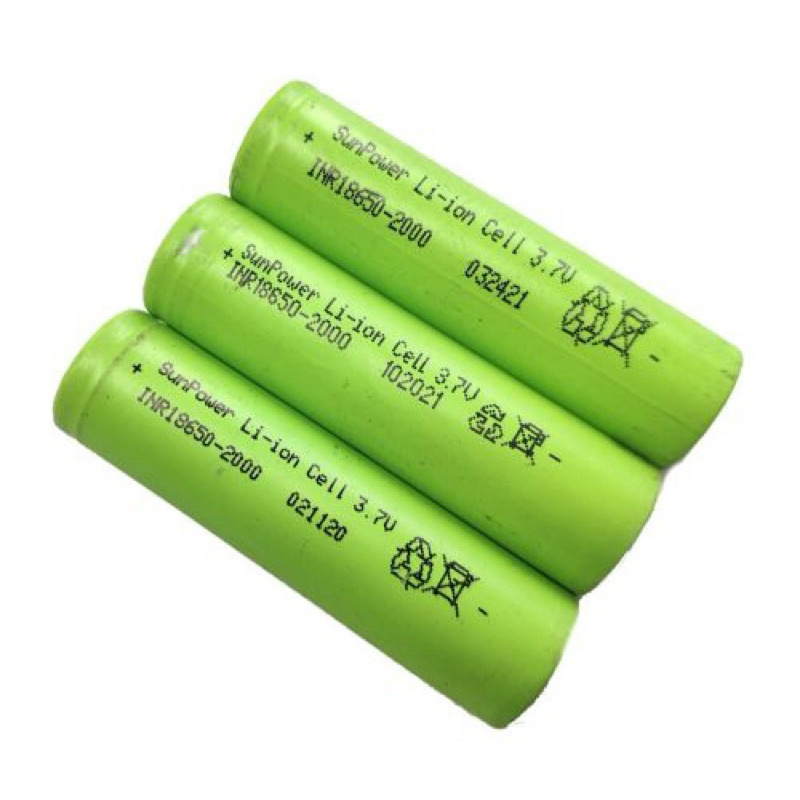 PIN 18650 SUNPOWR 2000mAh XẢ 20A