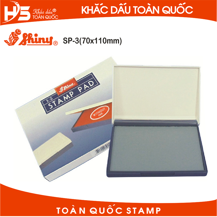 Khay mực dấu chuyên dụng Shiny