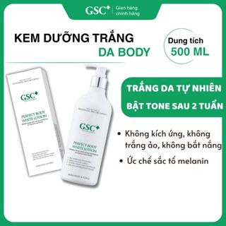 Kem dưỡng trắng da toàn thân perfect body white lotion, dưỡng ẩm, chống nắng, làm sáng da tự nhiên