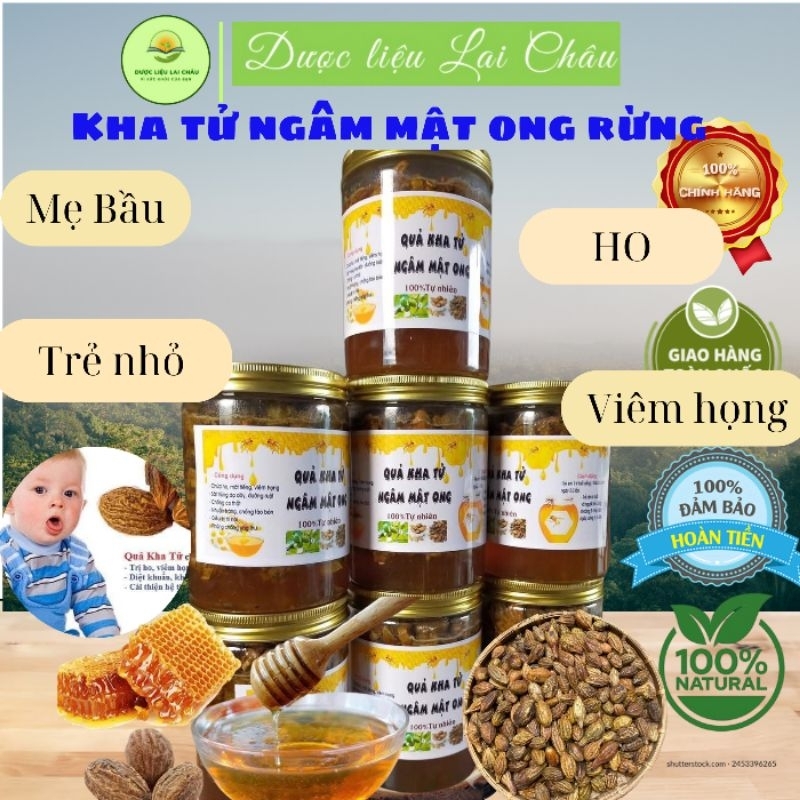 Kha Tử, hoa đu đủ ngâm mật ong rừng Lai Châu