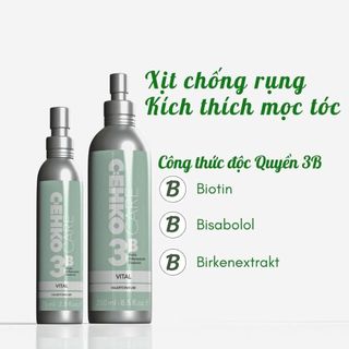 Xịt mọc tóc Cehko Haartonikum 75ml-250ml