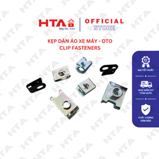 [100 CON] Kẹp Dàn Áo , Kẹp Bững Xe Máy - Ô tô, Ren Xoắn 4 ly, 5 ly - Ốc Vít Hiệp Tín HTA