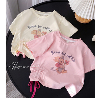  Quần áo bé gái Áo thun bé gái Áo bé gái cộc tay chất liệu cotton cho bé gái diện xinh size từ 12 - 40kg - BA3 
