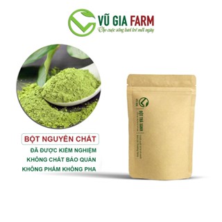 Bột trà xanh đắp mặt nạ nguyên chất Vũ Gia (50g/túi) - Trà xanh đắp mặt dưỡng da