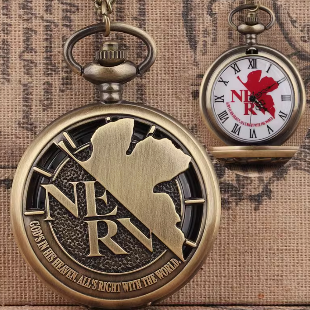 [Pre Order] Đồng hồ bỏ túi anime retro | Conan, Tokyo Revengers, FGO, Evangelion NERV