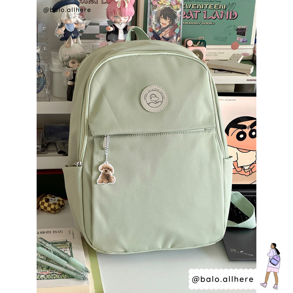 [ORDER] Balo Cặp Sách Đi Học Basic Chống Nước BL186