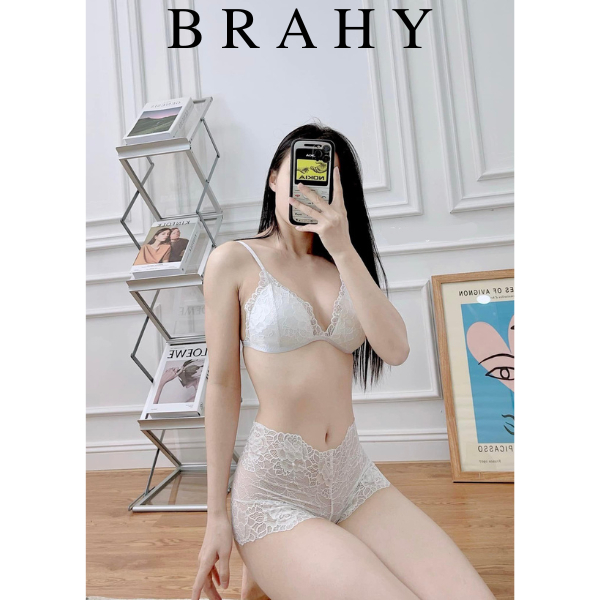 [CHE TÊN] Bộ đồ lót đùi gồm áo + quần vải ren cao cấp hàng thiết kế có giới hạn BRAHY 98 | BigBuy360 - bigbuy360.vn