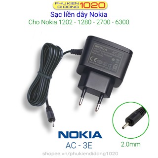 Sạc Nokia 1200/ 1202/ 1208/ 1280/ 2690/ 2700/ 6300/ E71/ E72/ N70/ N72/ N81/ N96 - không nóng máy, không hại pin