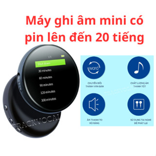  Máy ghi âm siêu nhỏ M30 dung lượng lên đến 32GB,máy thu âm mini lọc tạp âm thời lượng pin cao 20 tiếng bảo hàng 12tháng 