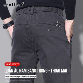  Quần Âu Nam Cạp Chun ECOLLECT QD19 - Chất Denim Co Giãn Thoải Mái Thời Trang 2025 